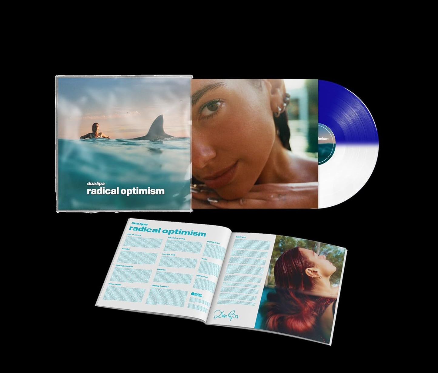 Dua Lipa – Radical Optimism Deluxe Edition (blue & white vinyl)