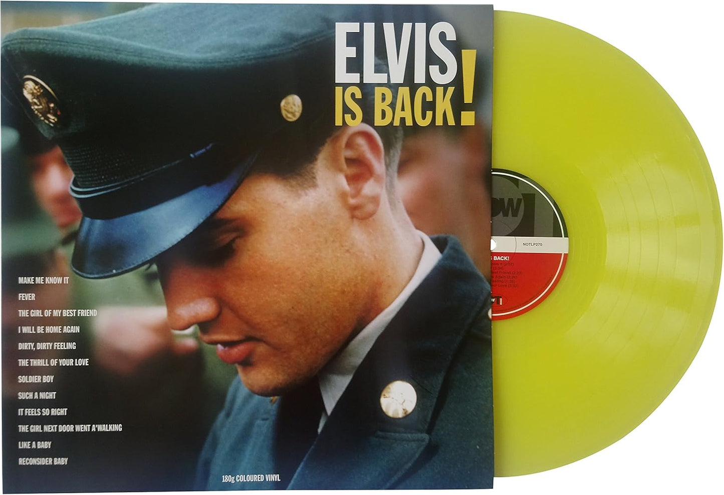 Elvis Presley – Elvis is Back! (blue vinyl)