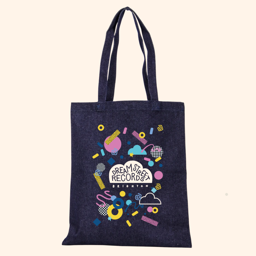 Dream Street Records tote bag – deep denim