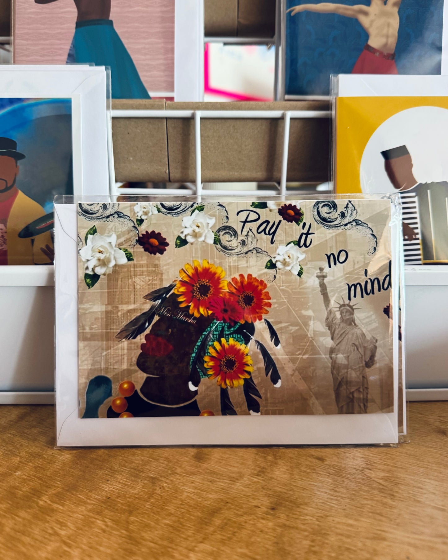 Matty's Art Studio – Marsha P Johnson – A6 greeting card