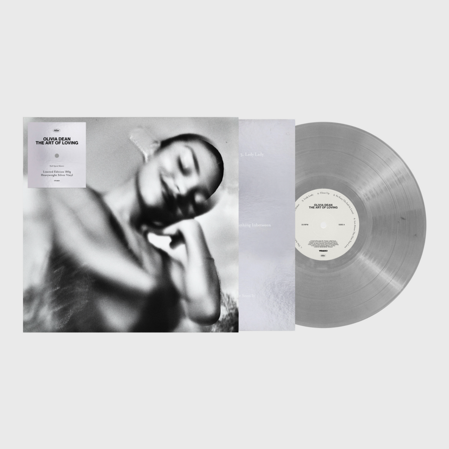 Olivia Dean – The Art of Loving (half speed master) – LP silver vinyl