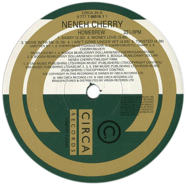 Neneh Cherry – Homebrew