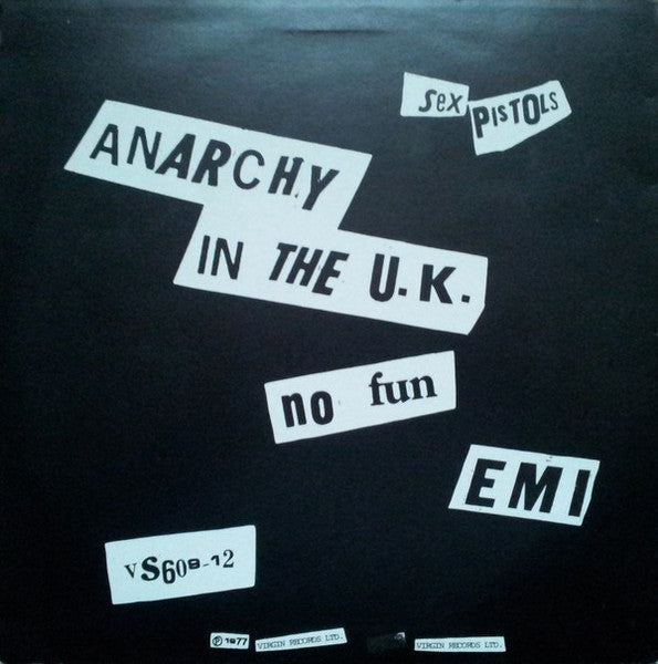 Sex Pistols – Anarchy In The U.K. – 12"
