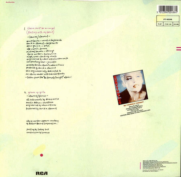 Eurythmics – There Must Be an Angel (Playing With My Heart)