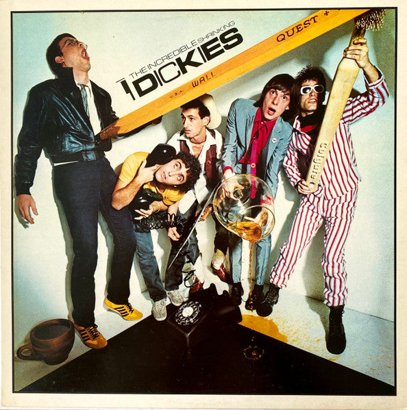 The Dickies – The Incredible Shrinking Dickies – LP yellow vinyl
