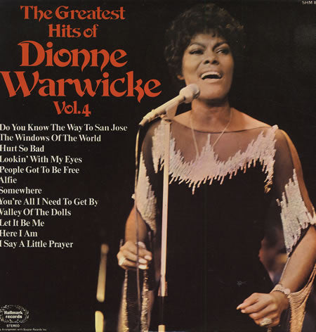 Dionne Warwick – The Greatest Hits of Dionne Warwicke Vol. 4 – LP