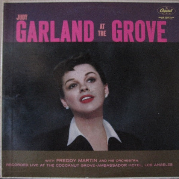 Judy Garland with Freddy Martin and His Orchestra – At The Grove – LP