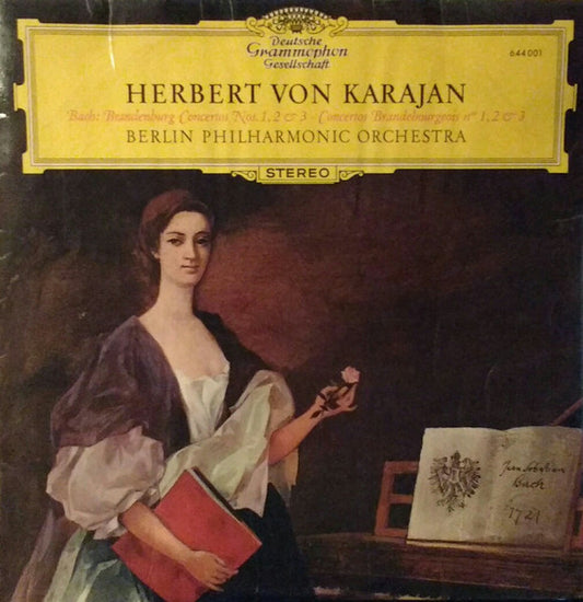 Herbert von Karajan - Johann Sebastian Bach - Berliner Philharmoniker – Brandenburg Concertos Nos. 1, 2 & 3