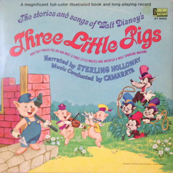 Sterling Holloway, Tutti Camarata – Three Little Pigs – LP