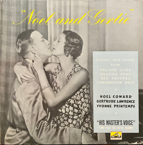 Noël Coward, Gertrude Lawrence, Yvonne Printemps – Noël And Gertie – LP