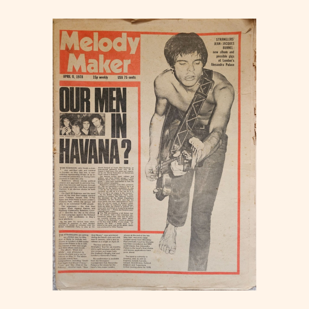 Melody Maker – 8 April 1978 (The Stranglers)