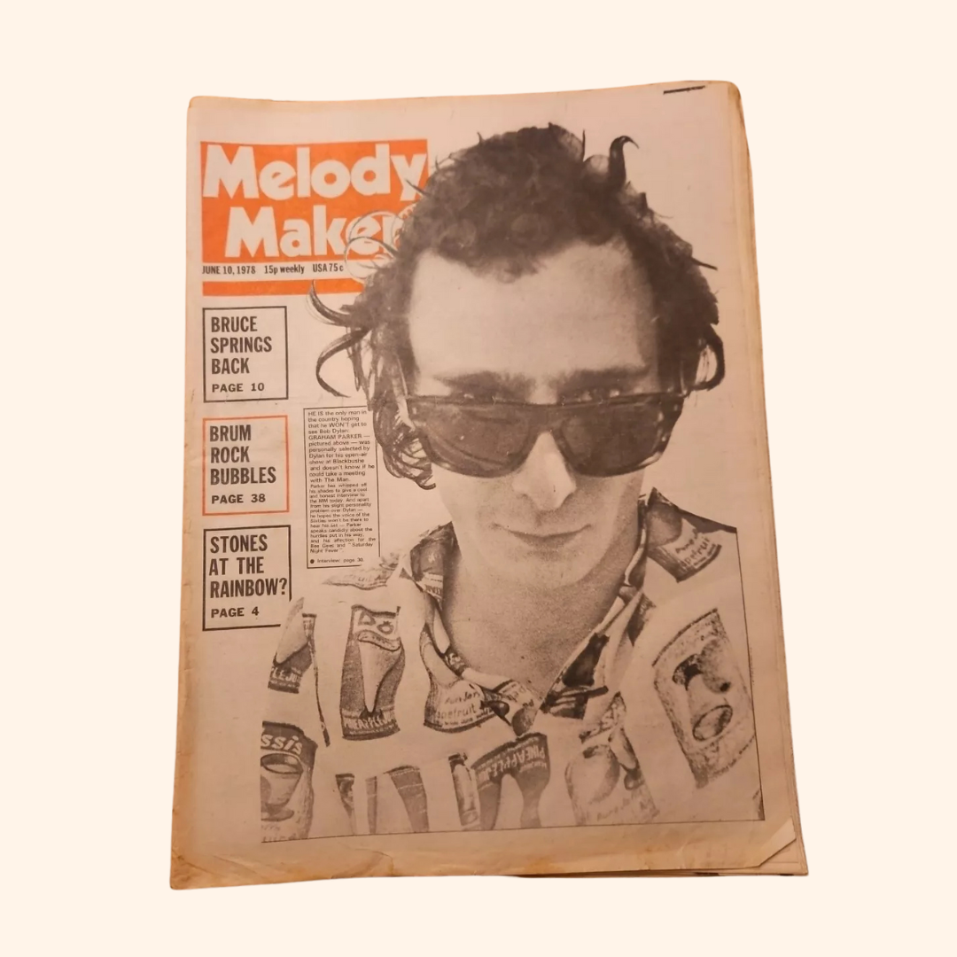 Melody Maker – 10 June 1978 (Graham Parker)