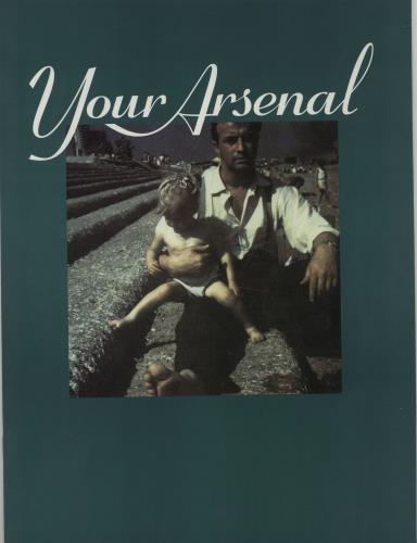 Morrisey – 'Your Arsenal' UK Tour Programme