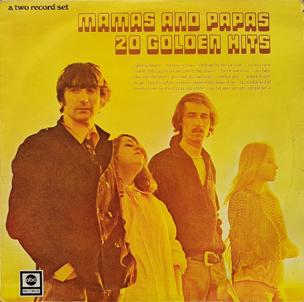 The Mamas & The Papas – 20 Golden Hits – 2LP