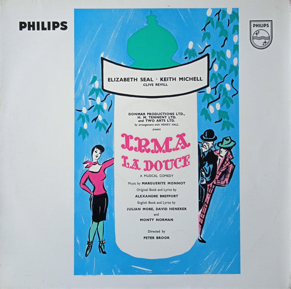 Marguerite Monnot, Elizabeth Seal, Keith Michell, Clive Revill – Irma La Douce – LP