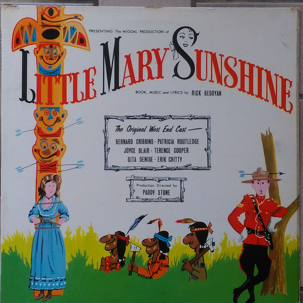 Bernard Cribbins, Patricia Routledge – Little Mary Sunshine (Original London Cast ) – LP