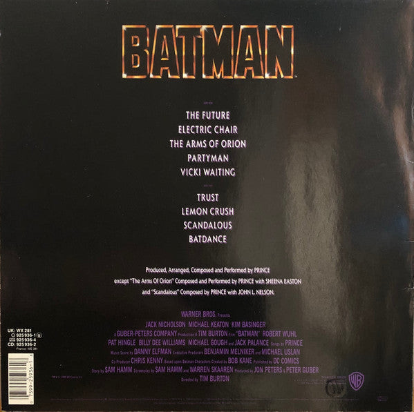 Prince – Batman (Motion Picture Soundtrack)