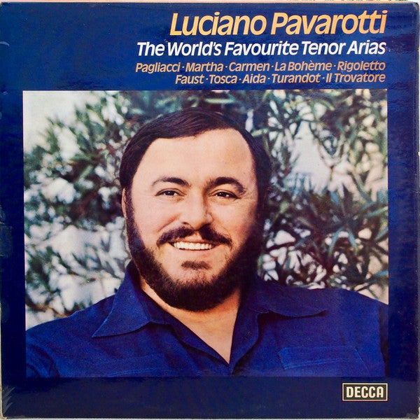 Luciano Pavarotti – The World's Favourite Tenor Arias – LP