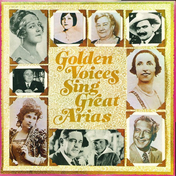 Various – Golden Voices Sing Great Arias – LP