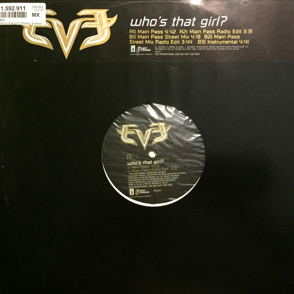 Eve – Who's That Girl? 12"