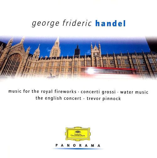 Georg Friedrich Händel, The English Concert, Trevor Pinnock – Music For The Royal Fireworks / Concerti Grossi / Water Music – 2CD