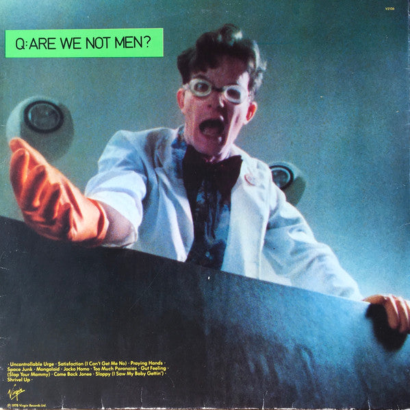 Devo – Q: Are We Not Men? A: We Are Devo! – LP yellow vinyl