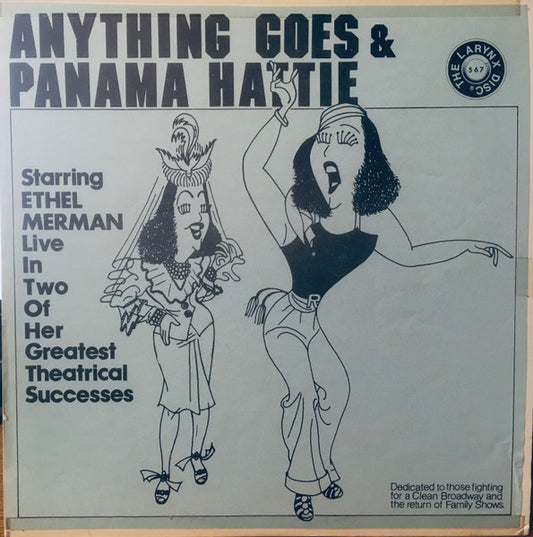 Ethel Merman – Anything Goes & Panama Hattie