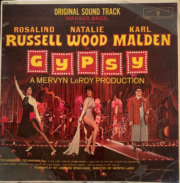 Various – Gypsy - Original Movie Sound Track – LP