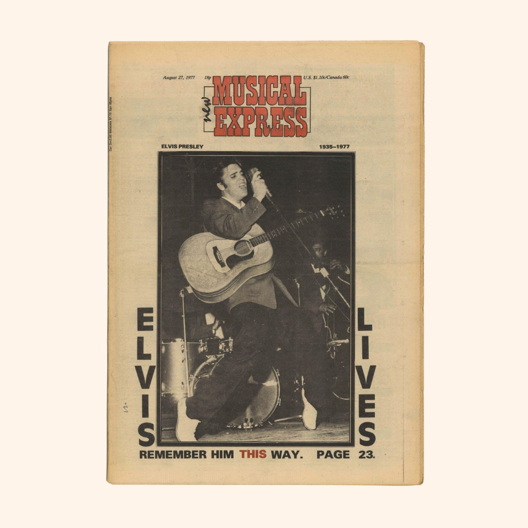 NME – 27 August 1977 (Elvis Presley)