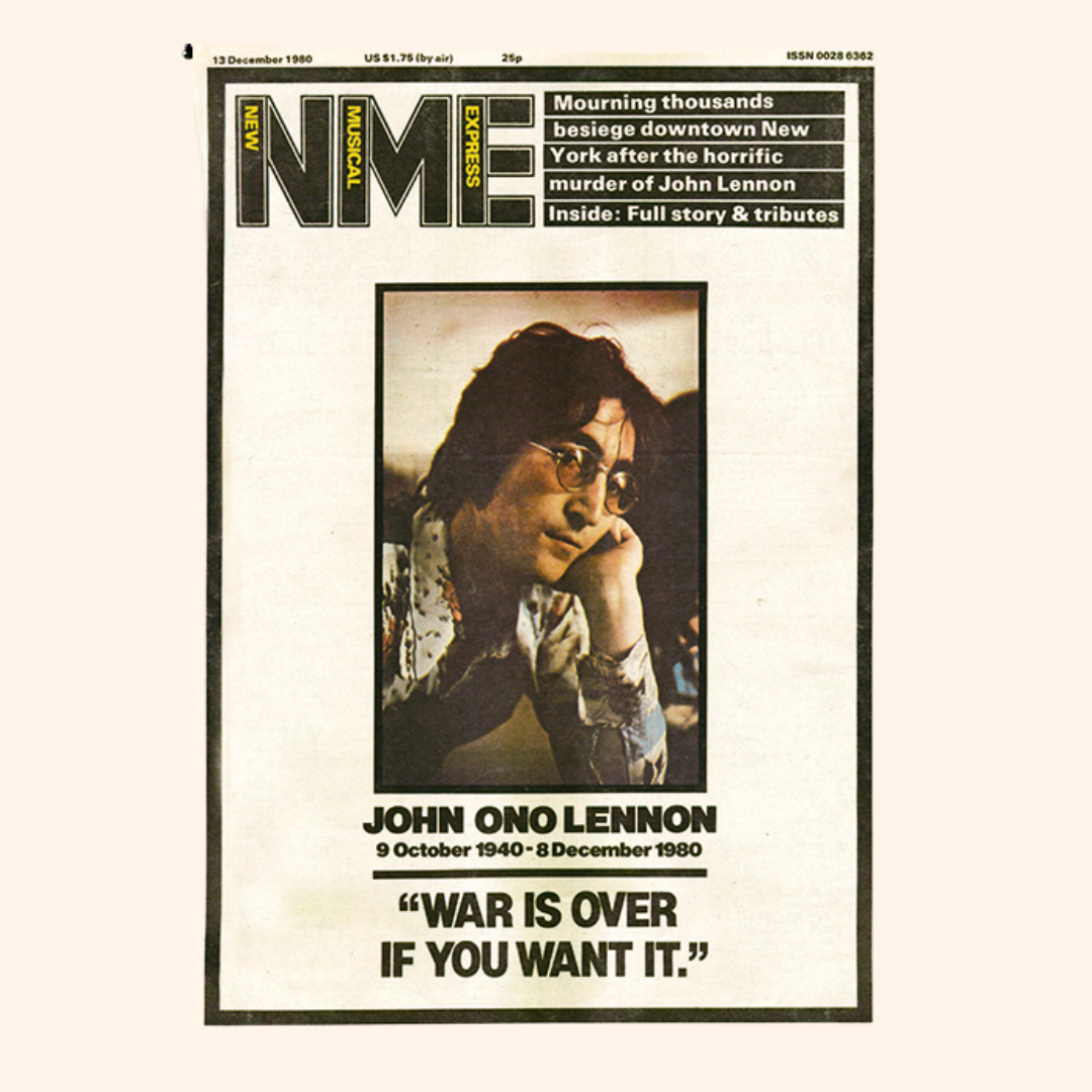 NME – 13 December 1980 (John Lennon)