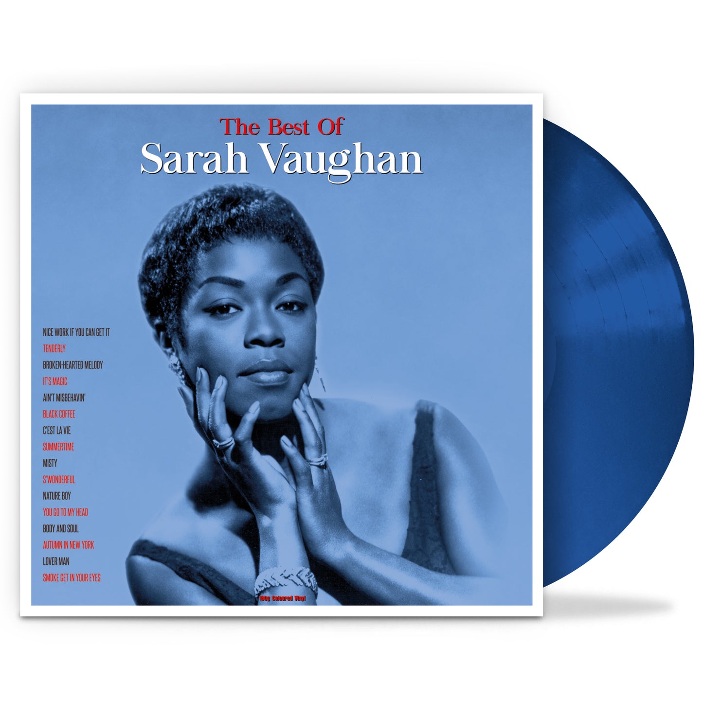 Sarah Vaughan – The Best of Sarah Vaughan (blue vinyl)