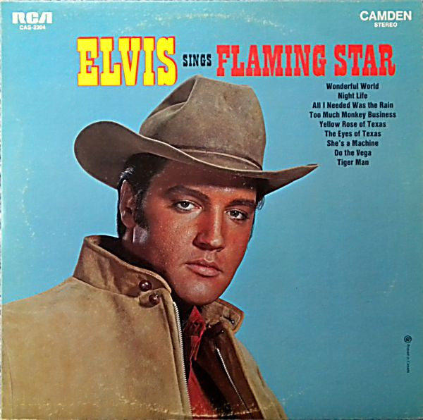 Elvis Presley – Elvis Sings "Flaming Star" – LP
