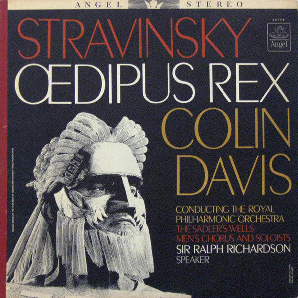 Igor Stravinsky, Sir Colin Davis, The Royal Philharmonic Orchestra – Oedipus Rex – LP