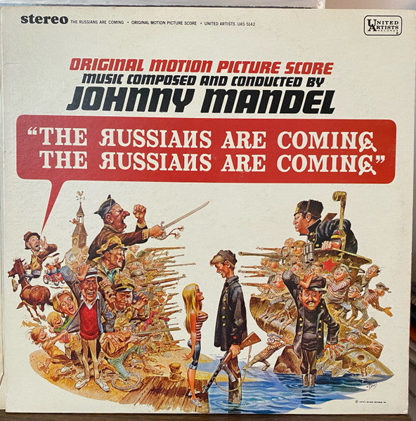 Johnny Mandel – The Russians Are Coming... The Russians Are Coming (Original Motion Picture Score) – LP