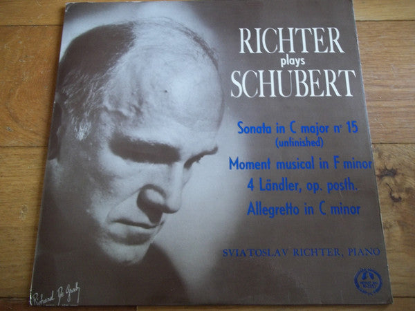 Sviatoslav Richter Plays Franz Schubert – Richter Plays Schubert