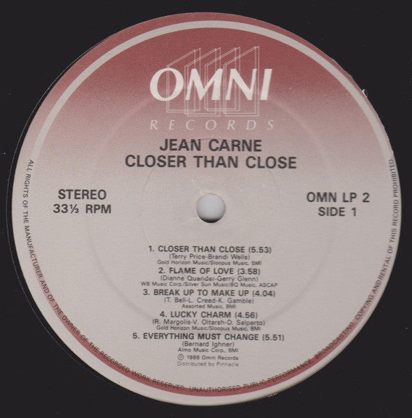 Jean Carn – Closer than Close