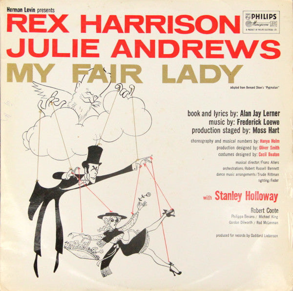 Rex Harrison, Julie Andrews, Stanley Holloway – My Fair Lady – LP