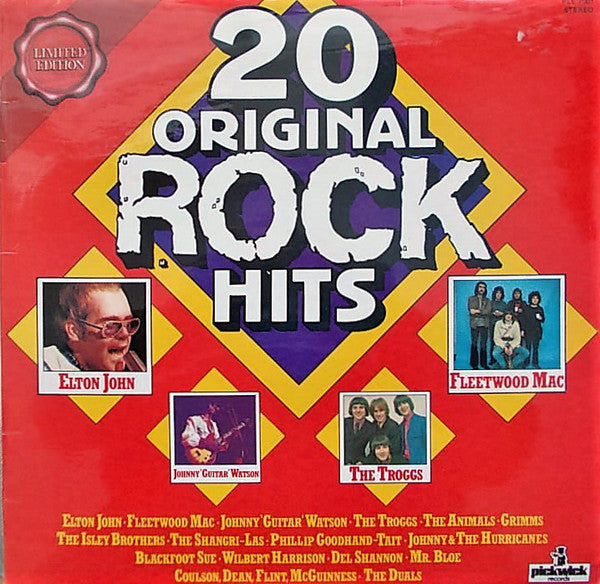 Various – 20 Original Rock Hits LP
