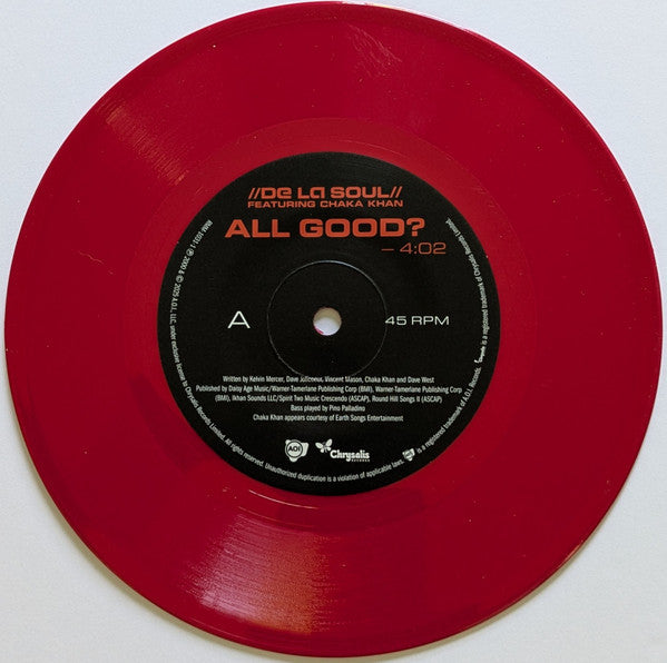 De La Soul – All Good? (feat. Chaka Khan) / Oooh