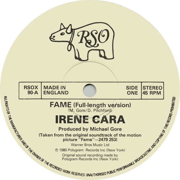 Irene Cara – Fame 12"