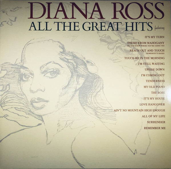 Diana Ross – All the Great Hits – LP