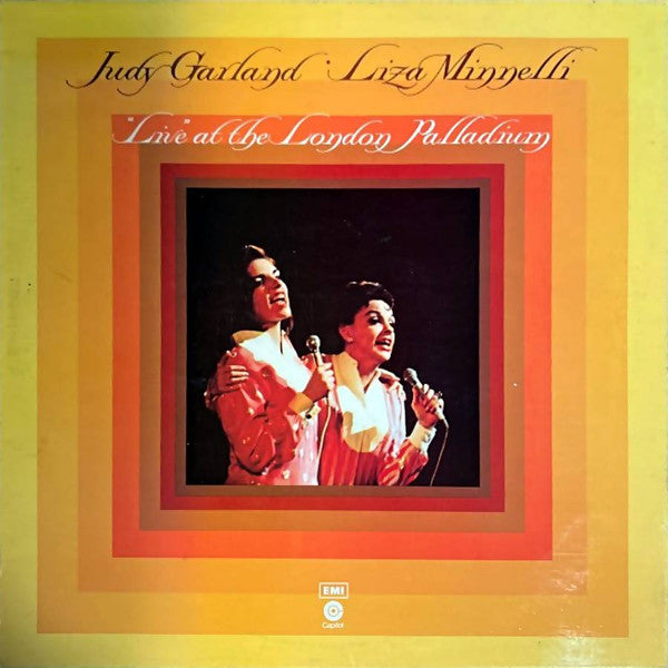 Judy Garland, Liza Minnelli – "Live" At The London Palladium – LP