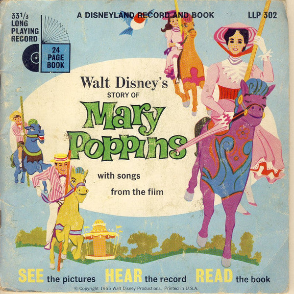 Robie Lester – Story of Mary Poppins – 7” + storybook