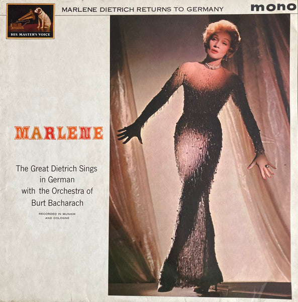 Marlene Dietrich – Marlene Dietrich Returns To Germany – LP