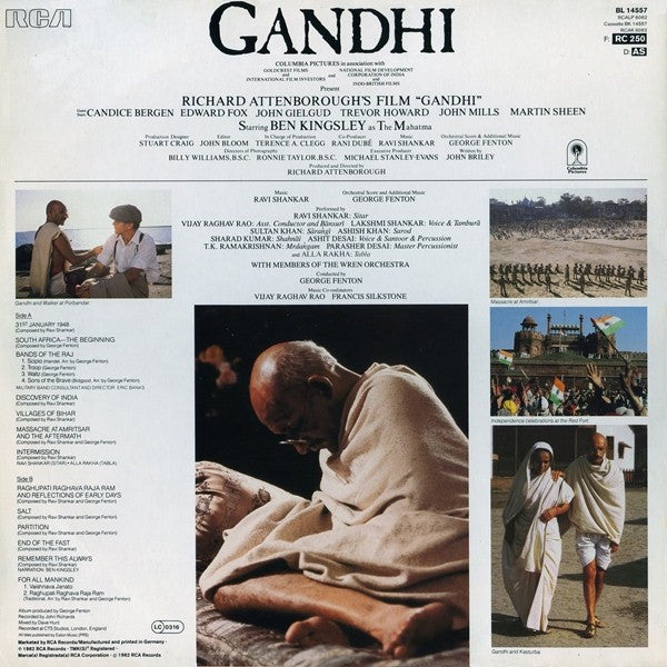 Ravi Shankar & George Fenton – Gandhi: Music From The Original Motion Picture Soundtrack