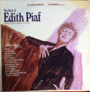 Edith Piaf – The Best Of Edith Piaf – LP