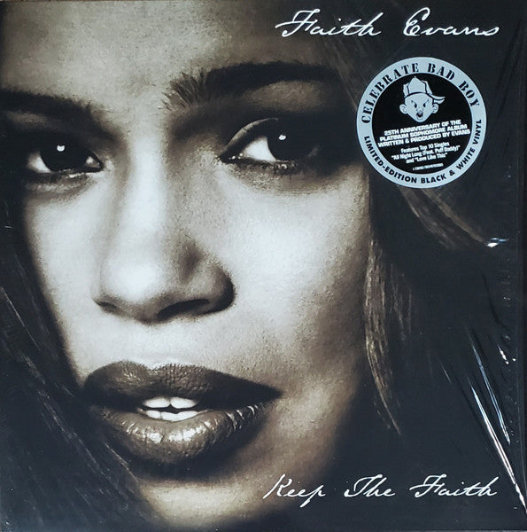 Faith Evans – Keep The Faith – 2LP white / black vinyl