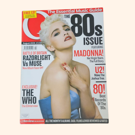 Q Magazine – August 2006 (The 80s Issue)