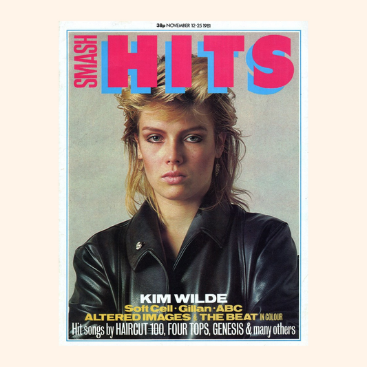 Smash Hits – 12–25 November 1981 (Kim Wilde)