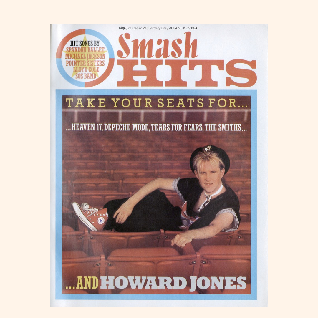 Smash Hits – 16–29 August 1984 (Howard Jones)